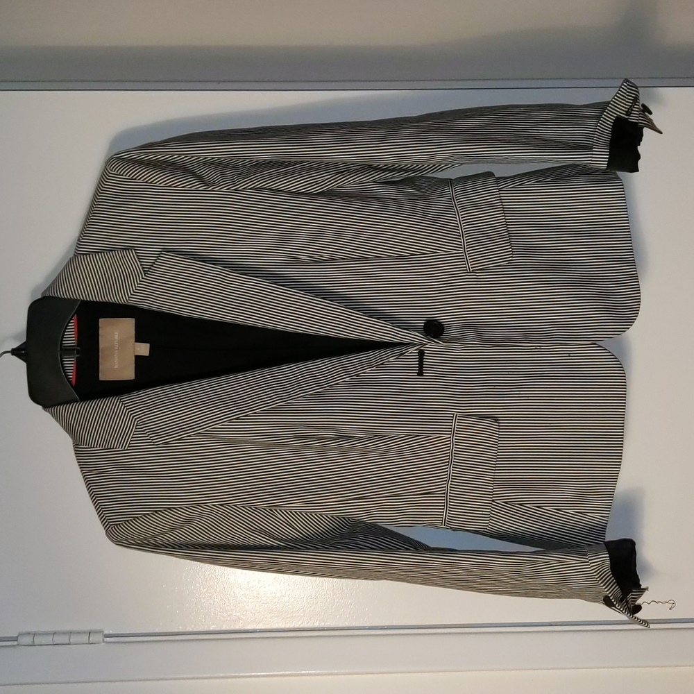 Banana Republic, stripe blazer, 6